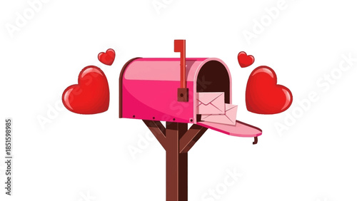 Mailbox Full of Hearts 