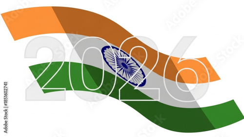 Chinese zodiac horse in traditional red and gold outfit holds 2026 banner surrounded by lanterns, cherry blossoms, firecrackers and gold coins celebrating lunar new year