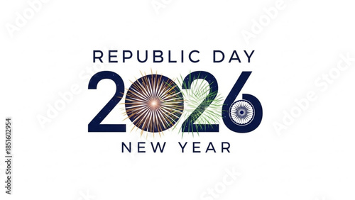 Celebrating Republic Day 2026 New Year with Fireworks and Patriotism in India