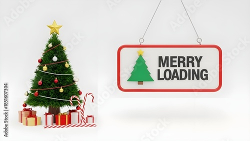 merry christmas and happy new year card
