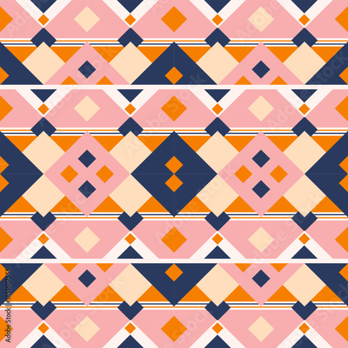 Layered Triangle Motion Design Inspired by Expanding Shapes