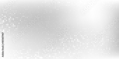 Abstract transparant foil background with metal mirror texture. Chrome gradient surface with light gloss simple abstract modern