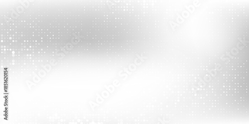 Vector art foil background with metal mirror texture. Chrome gradient surface with light gloss simple abstract modern art