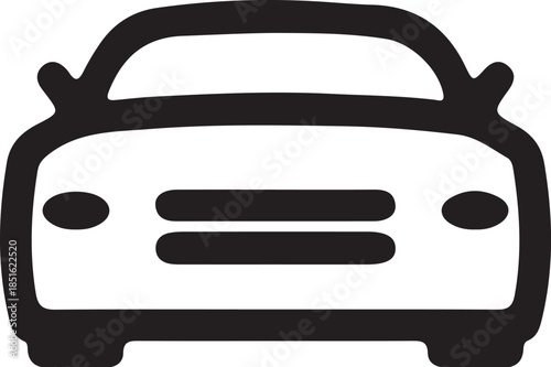 Car  Icon simple icon. Vector ICON all icon Viktor.
