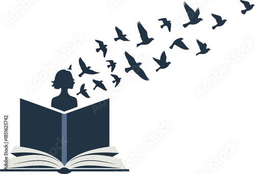 Book to flying birds