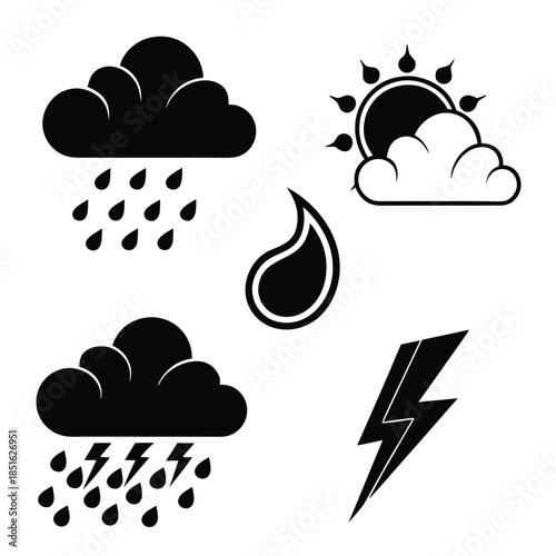 Weather icons set