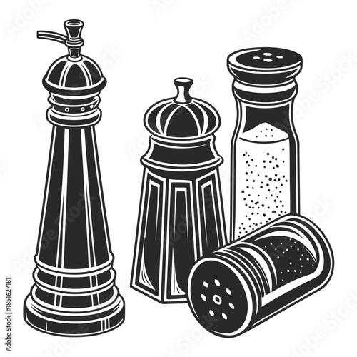 Vintage spice grinders