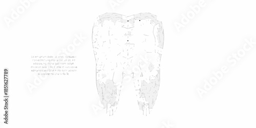 A detailed line drawing of a human skeleton s ribcage is prominently displayed