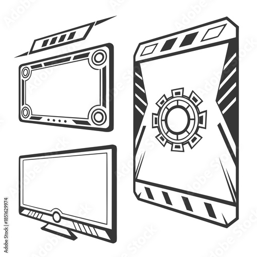 Illustrative display devices