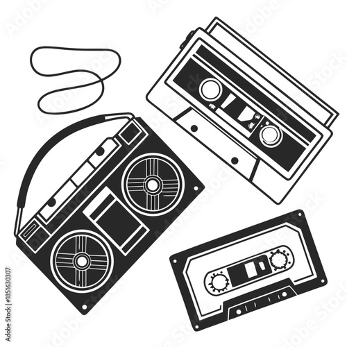 Retro audio equipment