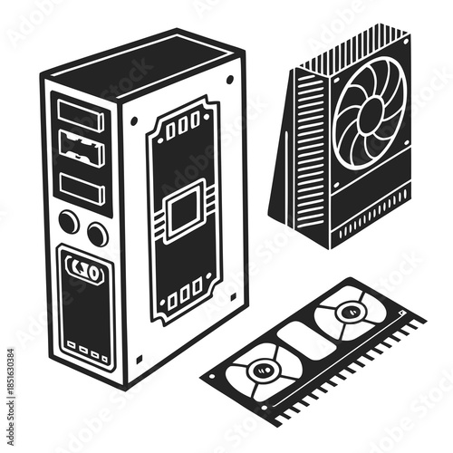 Computer hardware components