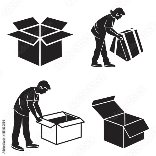 Moving and packing process