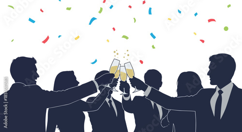 People toasting celebration
