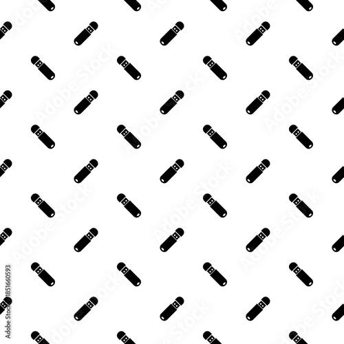 USB flash drive seamless pattern isolated on white background