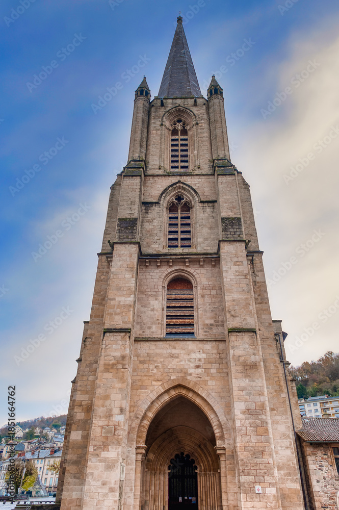 Fototapeta premium Tulle is a French commune, prefecture and capital of the Corrèze department, in the New Aquitaine region. France