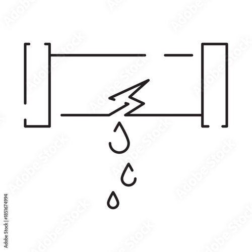 Industrial Pipeline System with Valves and Connectors