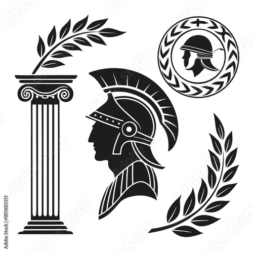 Ancient roman symbols