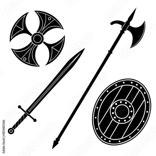 Medieval weaponry