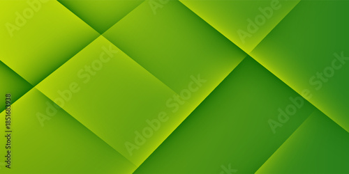Abstract green geometric vector background, can be used for cover design, poster, advertising.