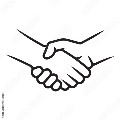 Handshake symbolizing agreement
