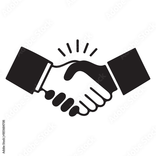Handshake symbolizing agreement