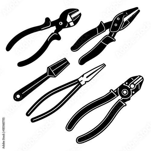 Set of pliers