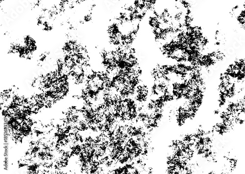 白黒のグランジパターン　114