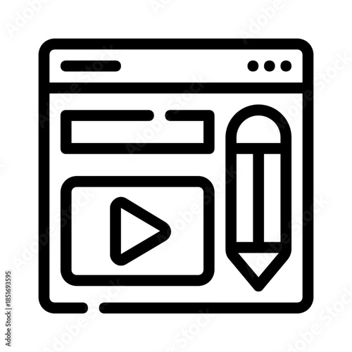 Website template featuring a video with editing capabilities. Perfect for creating dynamic and interactive websites. Ideal for businesses and personal use.
