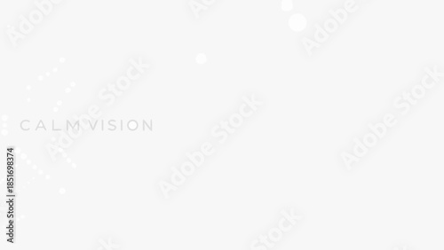 Calm vision abstract background with soft bokeh lights and subtle glowing