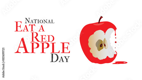National Eat a Red Apple Day, Fresh and Healthy Fruit