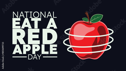 National Eat a Red Apple Day, Fresh and Healthy Fruit