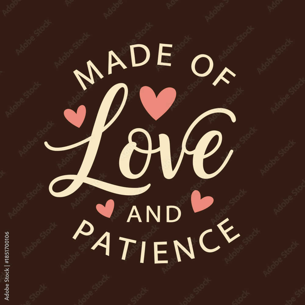 Obraz premium Happy Valentine's Day vector illustration featuring a heart symbol and love text design set in a creative alphabet font for a birthday card or school art project