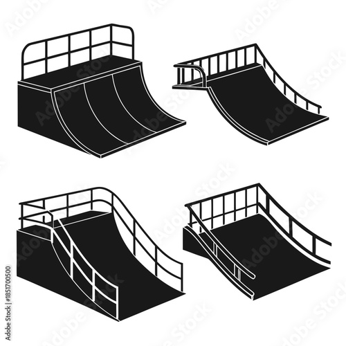 Skateboard ramp designs