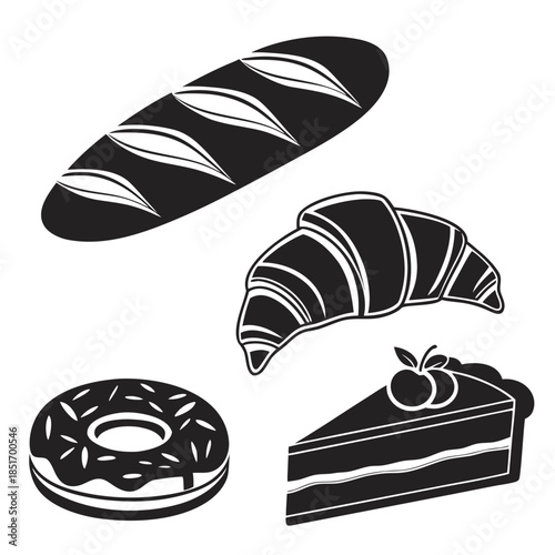 Assorted bakery items