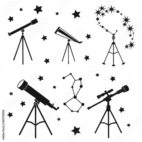 Astronomical tools and star constellations