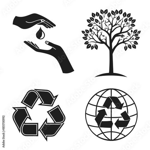 Sustainability icons