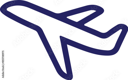 Airplane icon simple icon. Vector ICON all icon Viktor