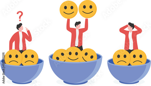 Moving from Sadness to Happiness
