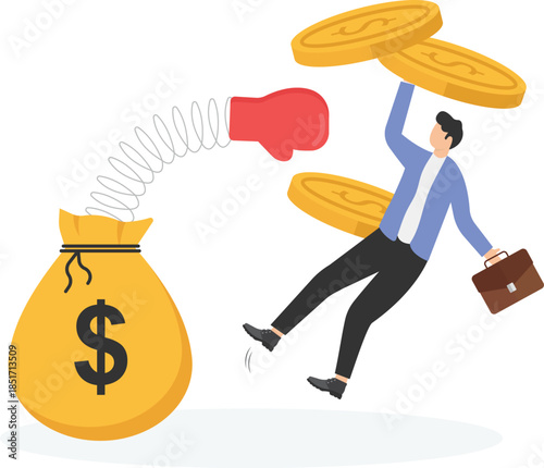 Unexpected Financial Blow and Business Investment Failure
