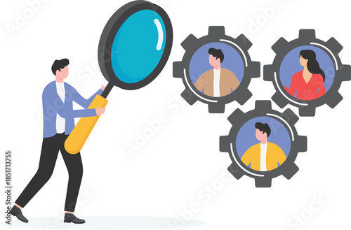  HR Manager Analyzing Team Structure and Employee Skills

