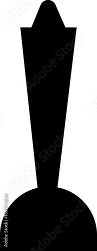 Black Golf Flat Style Vector Icon Sports Equipment Symbol and Recreation Outline Graphic Group Featuring Club, Ball, Tee and Course Elements