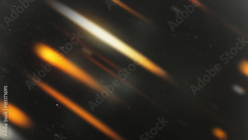 light leaks overlay effect with motion blur orange light,retro film distressed flare light on black background,abstract analog film burn red light leak,Leaked camera poster photo effect mockup