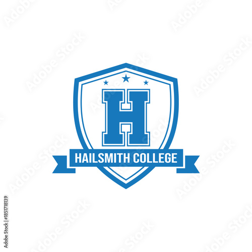 HAILSMITH COLLEGE Minimal Logo Design