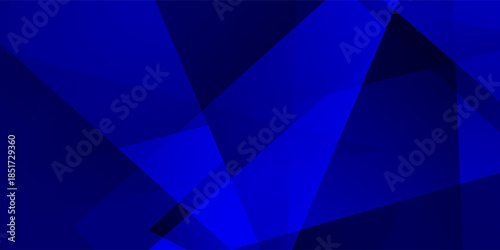 Black dark navy blue silver abstract pattern background. Geometric shape. Line triangle angle fold polygon diamond 3D