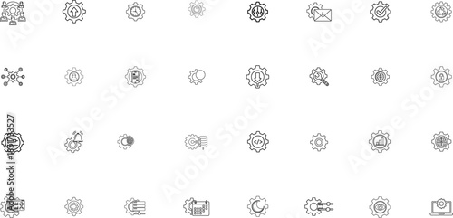 A collection of 32 small pixelated and blurry images or icons