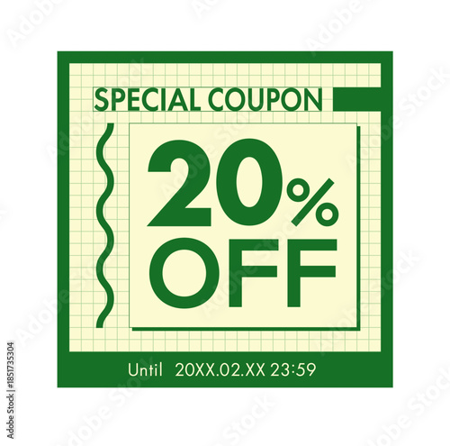 green_20%OFF_正方形バナー