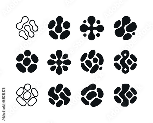 Microbiome Icon Variations. The exploration of the human microbi