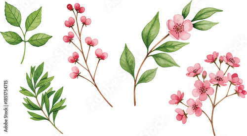 Valentine s day gnomes and truck with hearts and flowers decorations