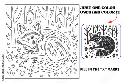 Animals Monochrome coloring pages for adults and teens with Amazon KDP book interior designs.