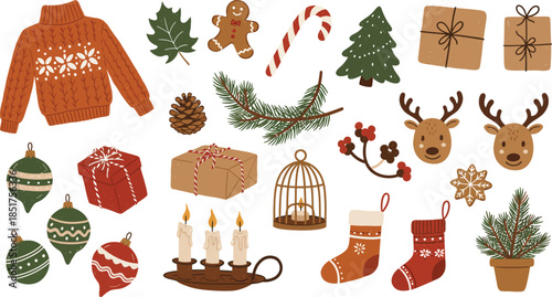 Whimsical illustration of fairies dressed as mushrooms in green outfits standing with fungi